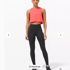 Lululemon Wunder Under High-Rise Tight (Black, size 4, length: 28")